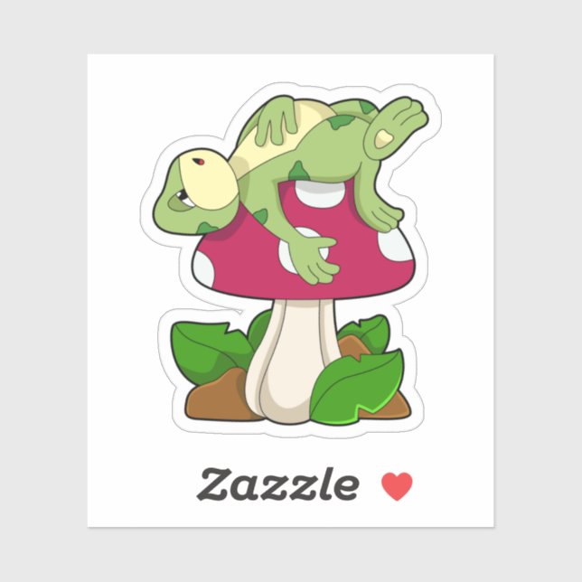 Frog at Sleeping with Mushroom (Sheet)