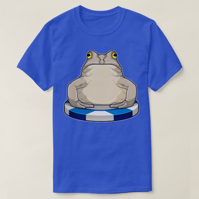 Frog at with chips T-Shirt (Design Front)