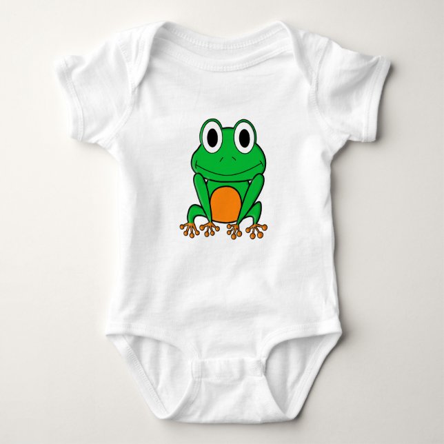 Frog Baby Bodysuit (Front)