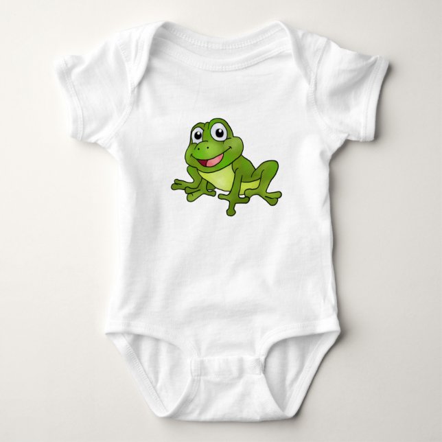 frog baby bodysuit (Front)