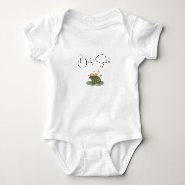 frog baby smith bodysuit (Front)