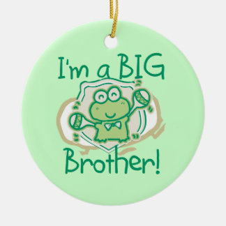 Frog Big Brother Ceramic Tree Decoration