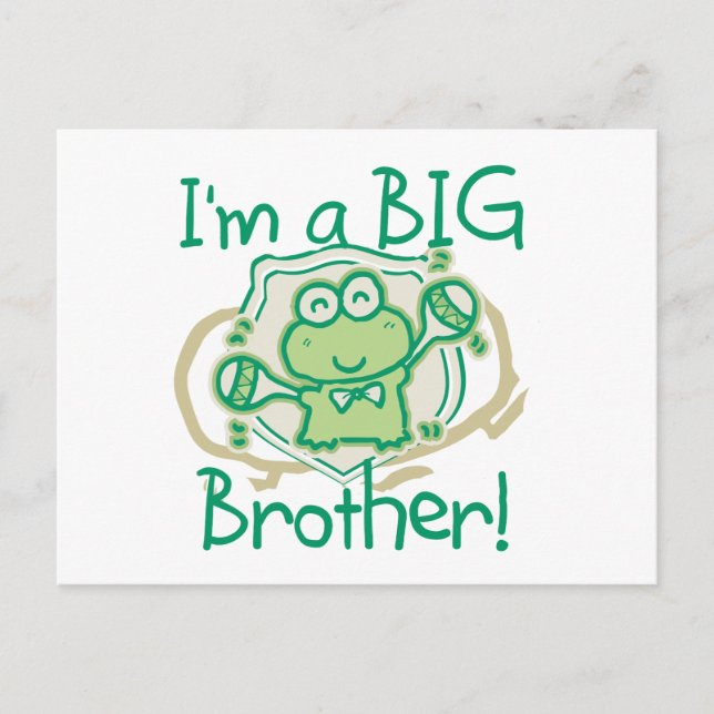 Frog Big Brother Postcard (Front)