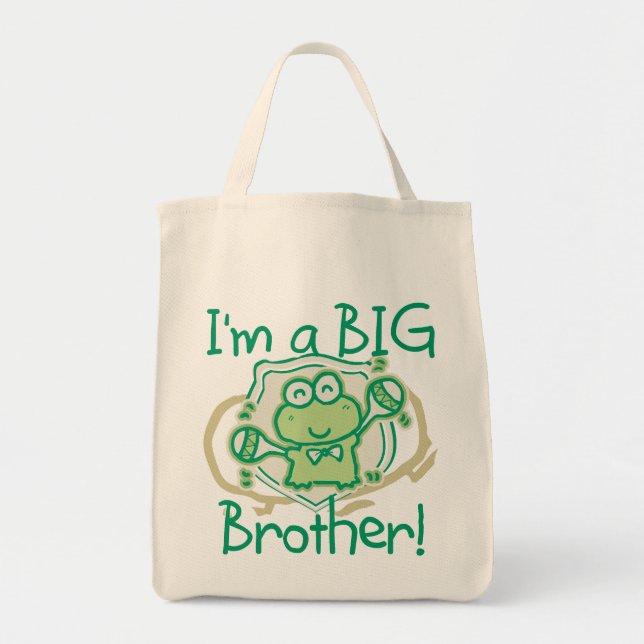 Frog Big Brother Tote Bag (Front)