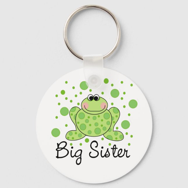 Frog Big Sister Key Ring (Front)