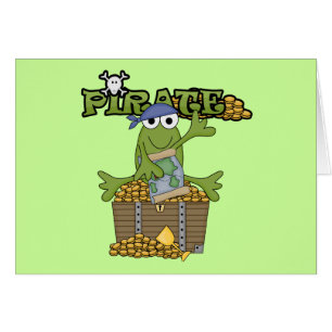 Frog Boy Pirate With Gold Tshirts and Gifts