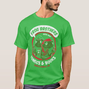 Frog Brothers Comics Books Vintage 80s Vampire Hor T-Shirt