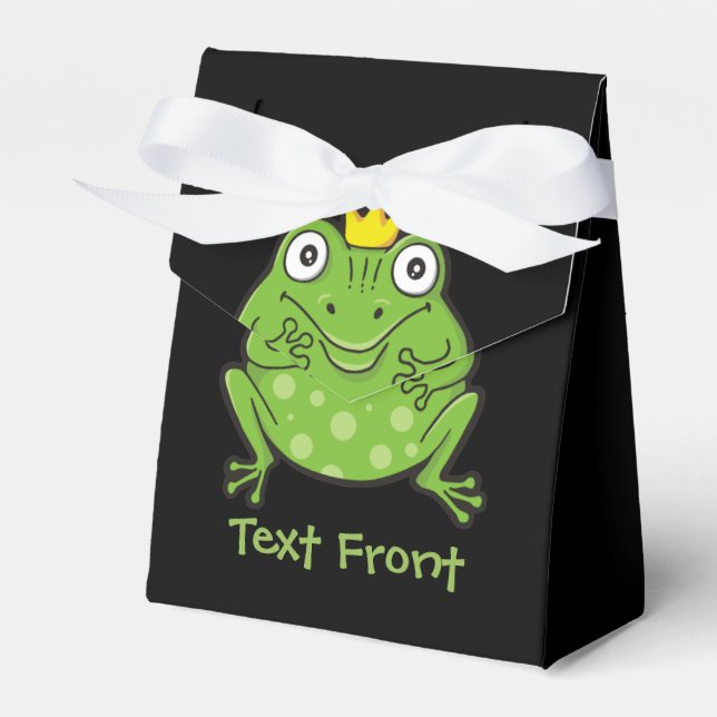 Frog Cartoon Favour Box (Front Side)