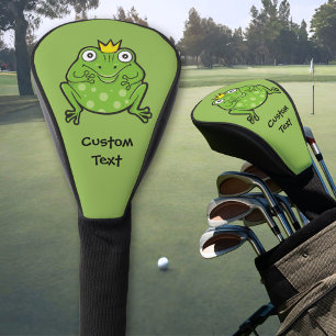 Frog Cartoon Golf Head Cover