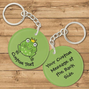 Frog Cartoon Key Ring