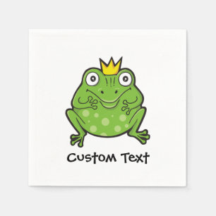 Frog Cartoon Napkin