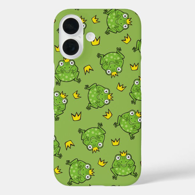 Frog Cartoon Pattern Case-Mate iPhone Case (Back)