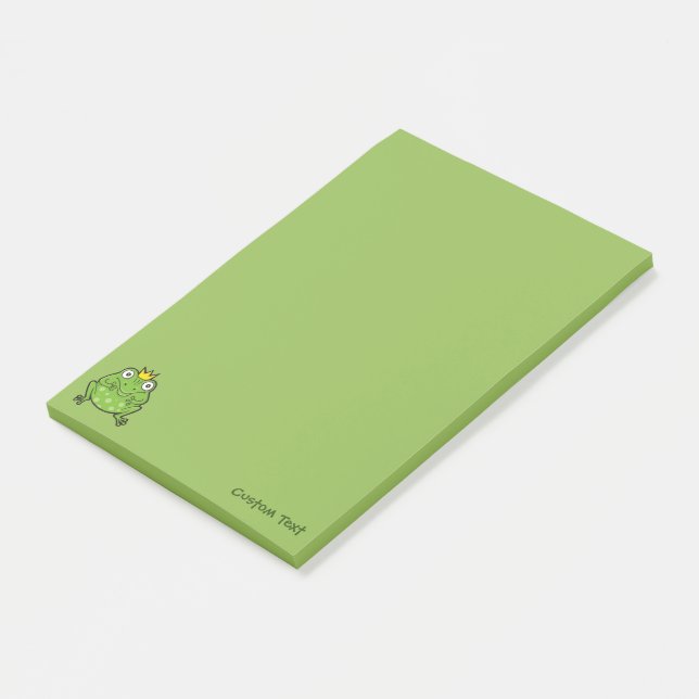 Frog Cartoon Post-it Notes (Angled)