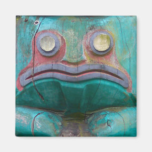 Frog Carving Magnet