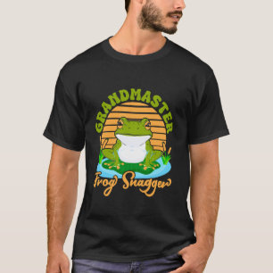 Frog Catcher Grandmaster Frog Snagger Frog T-Shirt