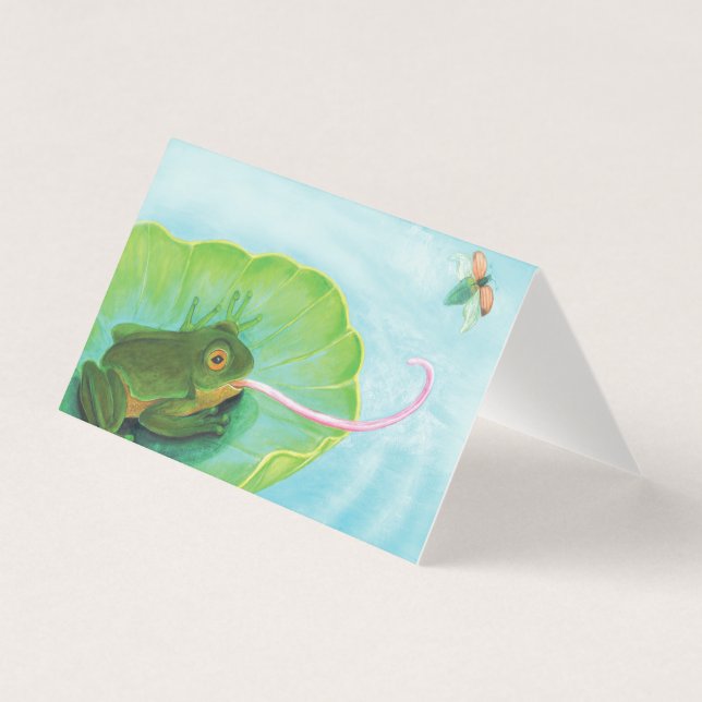 Frog Catching Bug (Front)