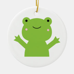 Frog Ceramic Tree Decoration