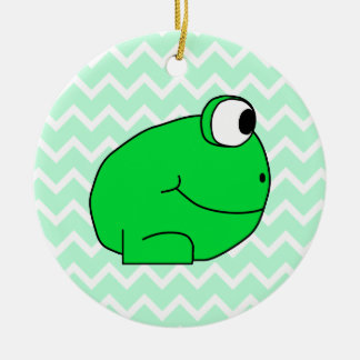 Frog. Ceramic Tree Decoration