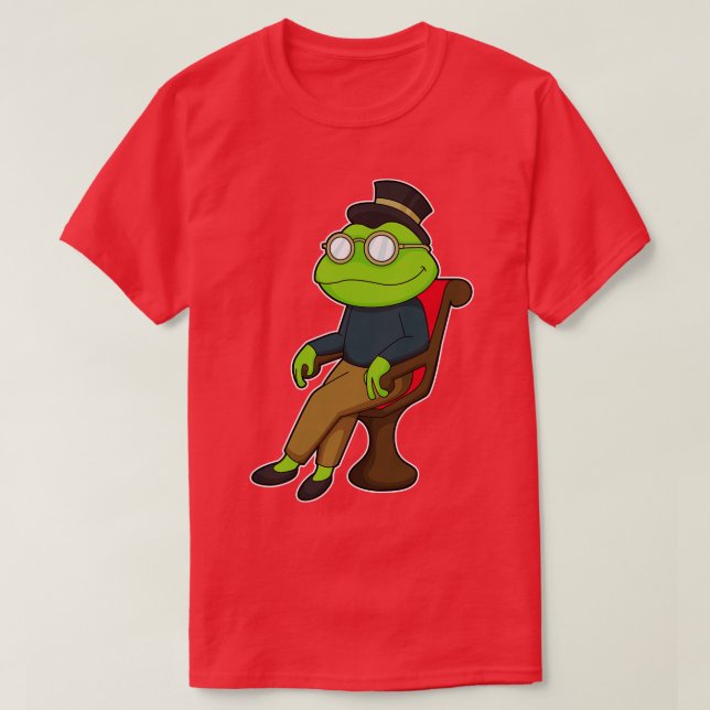 Frog Chair T-Shirt (Design Front)