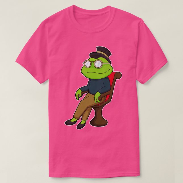 Frog Chair T-Shirt (Design Front)