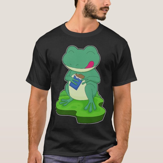 Frog Chocolate bar T-Shirt (Front)