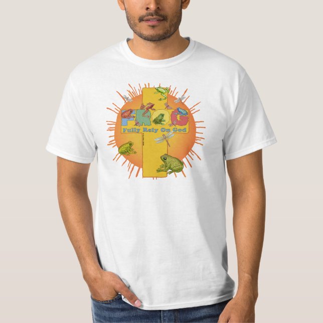 FROG Christian Cross  t-shirt  (Front)