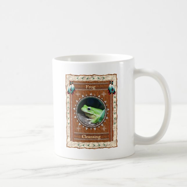 Frog Cleansing Energy Coffee Mug (Right)