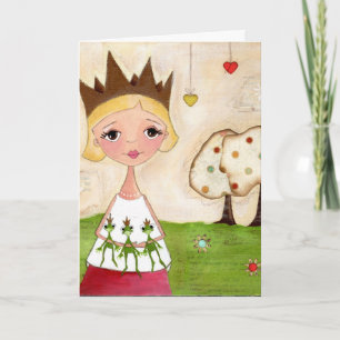 Frog Collector - Greeting Card