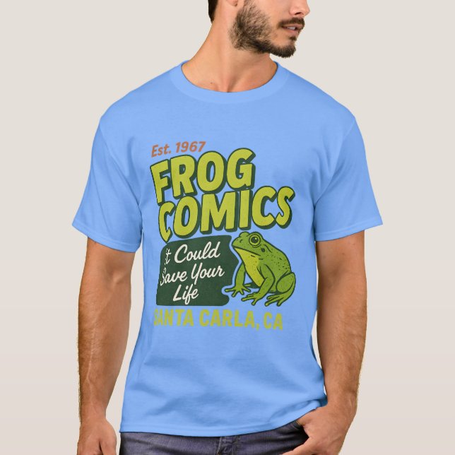 FROG COMICS T-Shirt (Front)