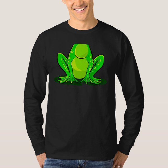 Frog Costume Halloween Green Toad Kids Men Women B T-Shirt (Front)