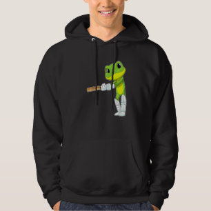 Frog Cricket Cricket Bat Sports Hoodie
