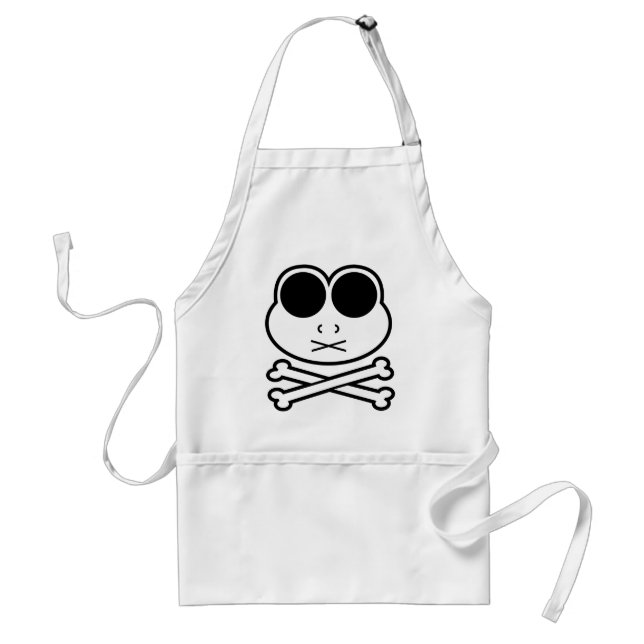 Frog Cross Bone Standard Apron (Front)