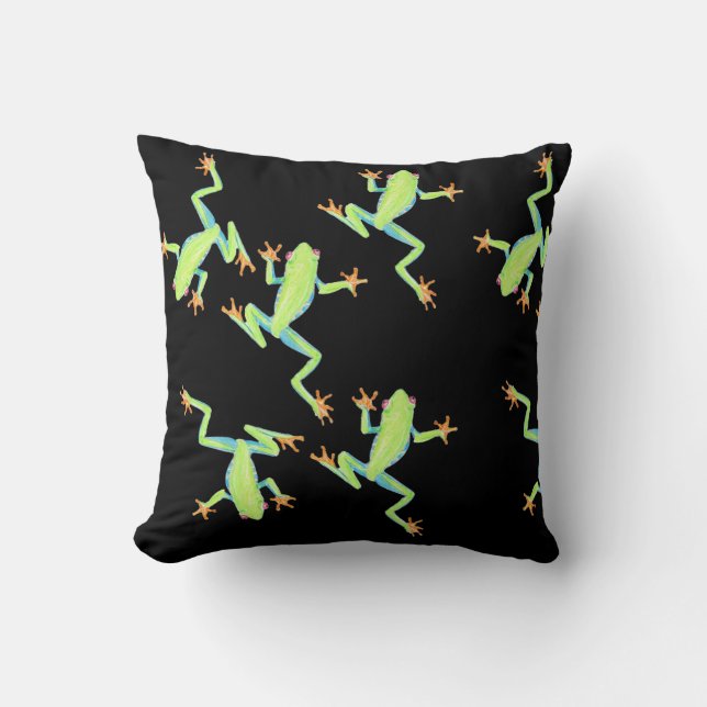 Frog  cushion (Front)