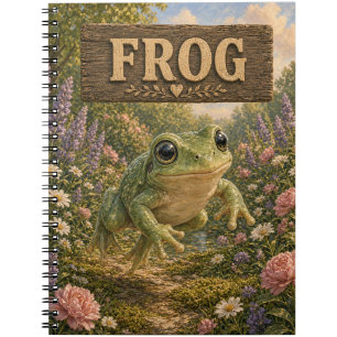 Frog Cute Baby Storybook Nursery Animal Notebook