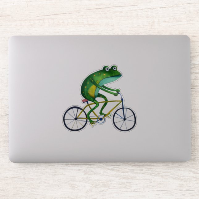Frog cyclist (Computer)