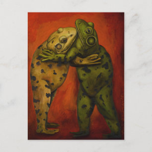 Frog Dancers Postcard