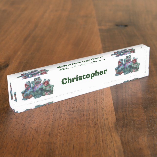 Frog Design Nameplate (Side)