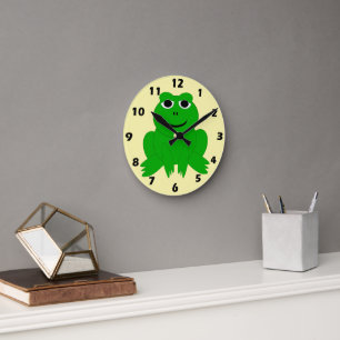 Frog Design Round Clock
