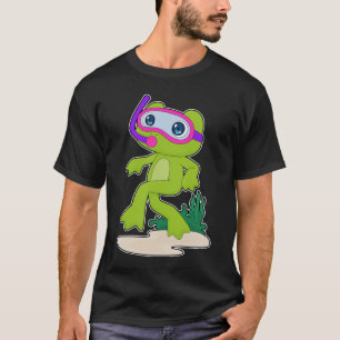 Frog Diver Snorkel Diving T-Shirt