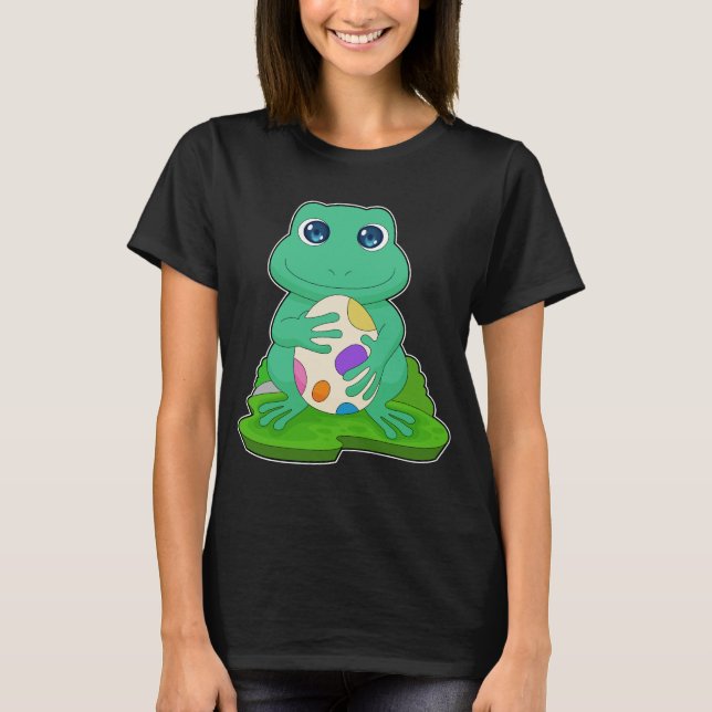 Frog Easter Easter egg T-Shirt (Front)