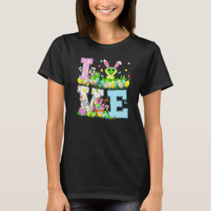 Frog Easter Egg Hunt Funny Love Frog Easter Sunday T-Shirt