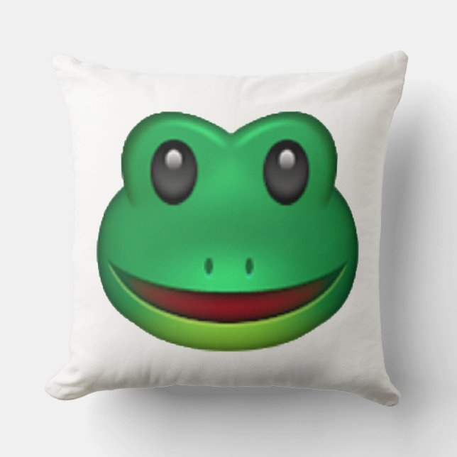 Frog - Emoji Cushion (Front)