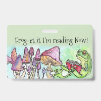 Frog-et It! Storybook Reading Frog