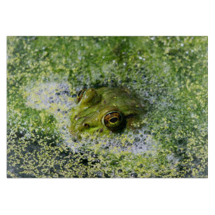 Frog Eyes in a Pond Cutting Board