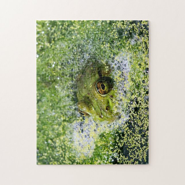 Frog Eyes Jigsaw Puzzle (Vertical)