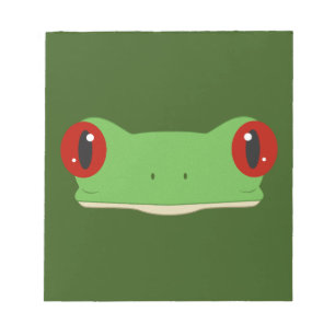Frog Face Notepad