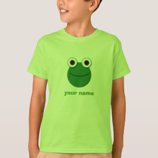 Frog Face Personalised T-Shirt
