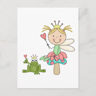 Frog Fairy - Blonde T-shirts and Gifts Postcard