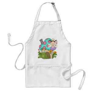 Frog Fairy Toadstool House Tshirts and Gifts Standard Apron