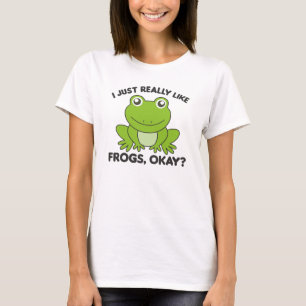 Frog Favourite Animal Sweet Frogs For Animal Lover T-Shirt